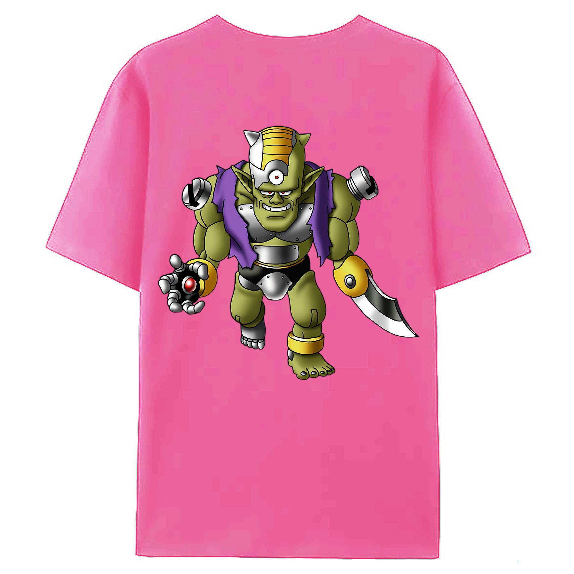 （画像用） ドラゴンクエスト Doragon Kuesuto Dragon Quest レディース半袖Tシャツ(バックプリント)